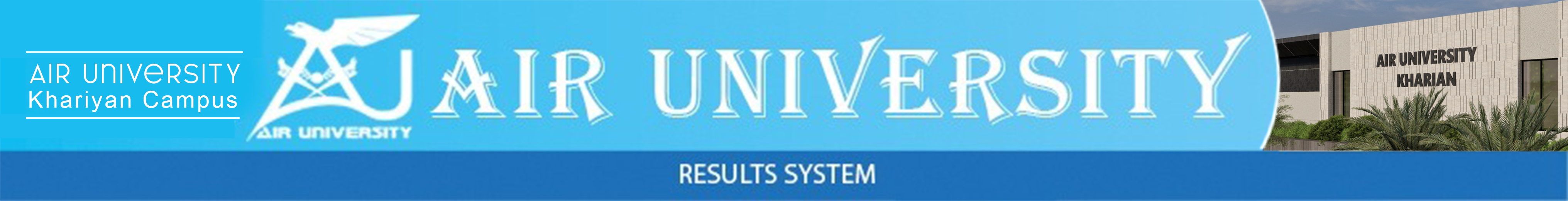 Air University Admissions Result System 